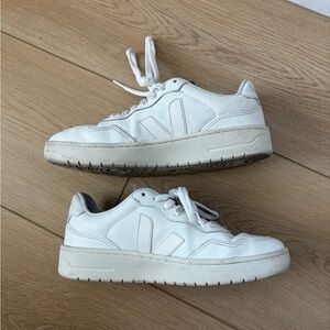 Veja Off-White Sneakers with Logo